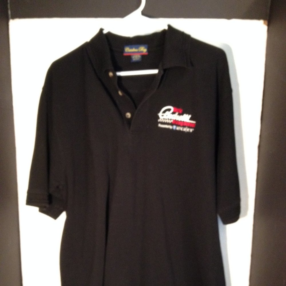 Mario Andretti Racing School Men's Black Polo L